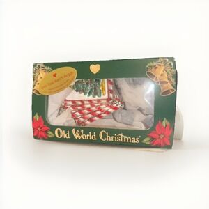 Olde World Christmas Hand Of Cards Blown Glass Christmas Ornament Christmas Tree